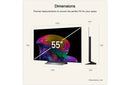 LG OLED55C66LB 55'' C6 4K EVO AI UHD HDR OLED Smart TV *EXTRA 10% OFF MARKED PRICE*