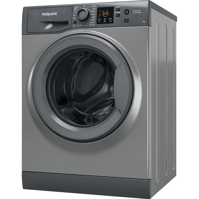 Hotpoint NSWF946GGUK Anti-stain Washing Machine - 9kg - 1400rpm - Graphite