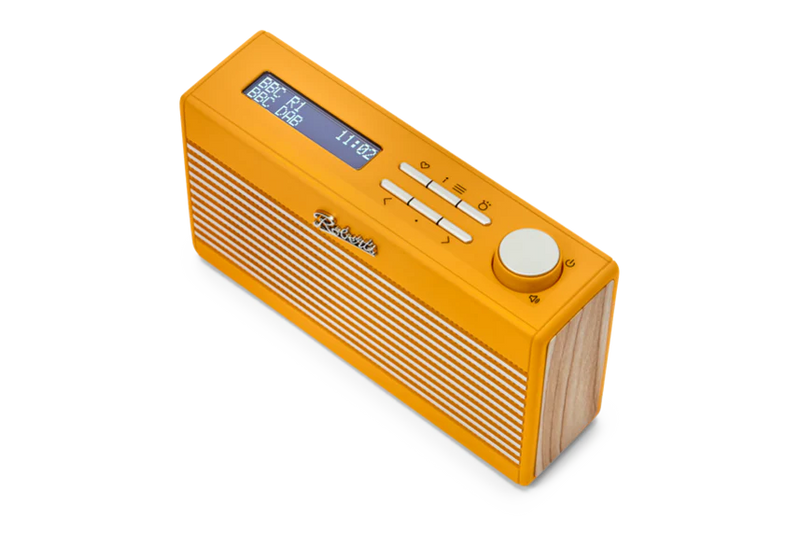 Roberts Rambler Mini Portable DAB/DAB+/FM Bluetooth Radio - Yellow