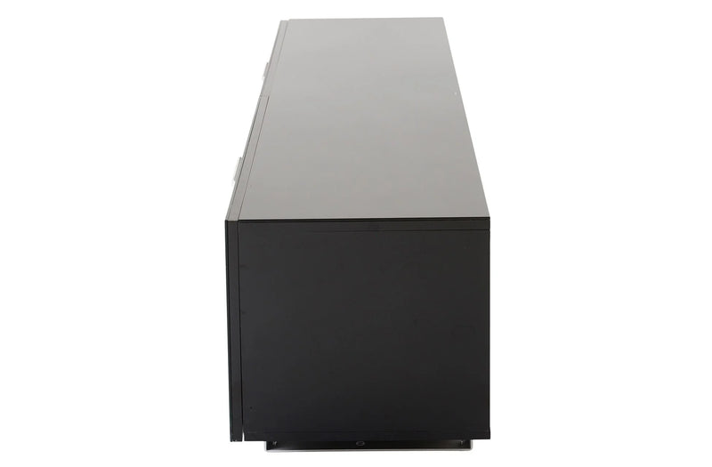 TTAP Sorrento Gloss Black 160cm Wide TV Cabinet (SOR-1600-BLK)