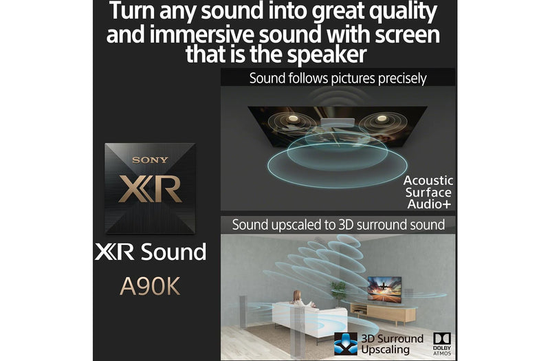 Sony BRAVIA XR42A90KU 42'' OLED 4K Ultra HD HDR Freeview Freesat HD TV with Google*contact store for price*