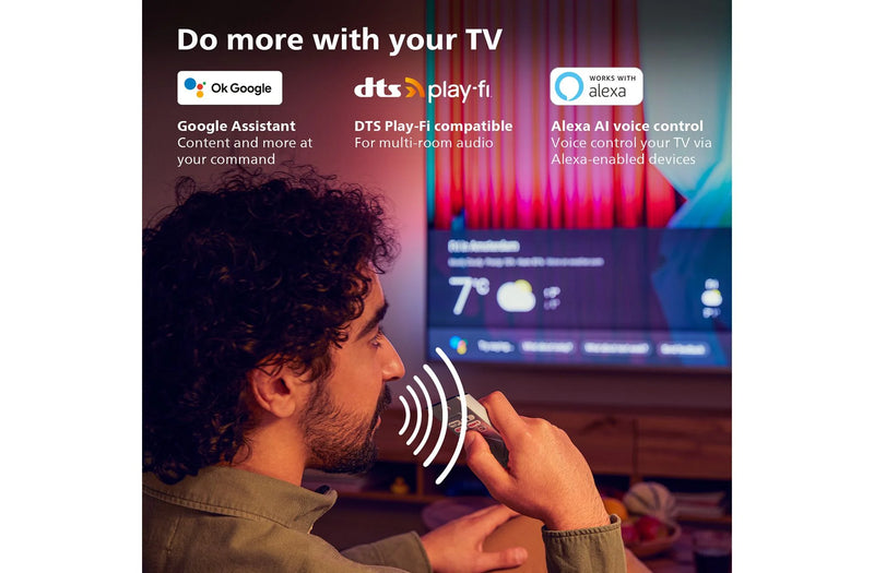 PHILIPS 65OLED807/12 65" Smart 4K Ultra HD HDR OLED TV with Google Assistant*contact store for price*