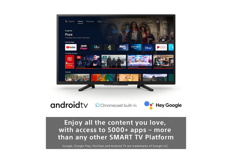 SONY KD32W800P1U 32” BRAVIA™ HD Smart TV [Free 5-year parts & labour guarantee upon redemption]*contact store for price*