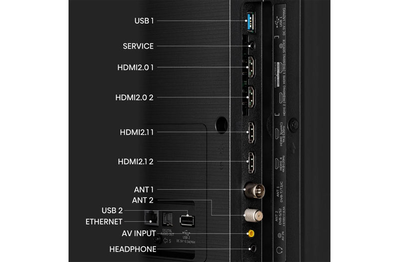 HISENSE 100U7KQTUK 100" Smart 4K Ultra HD HDR Mini-LED TV with Amazon Alexa