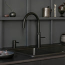 Quooker 3FRBLK Pro3 Fusion Round Black Boiling Water Tap Black [Call in store for price]