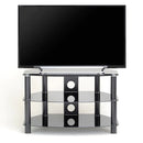 TTAP Vantage 1050 TV stand - Black [Up to 50'' TVs]