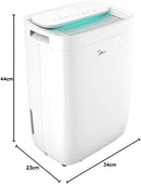 Midea MDDQ-12DEN7-QA3 12 litre Dehumidifier