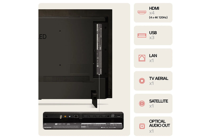 LG OLED42C44LA 42'' OLED 4K UHD Freesat HDR Smart TV