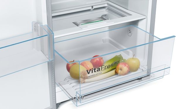 Bosch Series 4 KSV36VLEP Tall Larder Fridge - Stainless Steel [Free 5-year parts & labour guarantee]*contact store for price*