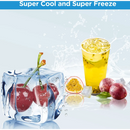 Midea MDRB379FGD01 Total No Frost 60/40 fridge freezer - White
