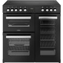 Belling RCA Cookcentre CC90E BLK 90cm Ceramic Range Cooker - Black