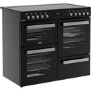 Belling CC100E BLK Cookcentre 100cm Ceramic Range Cooker - Black*contact store for price*