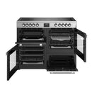 Belling CC110E STA Cookcentre 110cm Ceramic Range Cooker - Stainless Steel*contact store for price*
