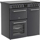 Belling RCA Farmhouse 90E ANT 90cm Ceramic Range Cooker - Anthracite
