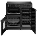 Belling RCA Farmhouse FH90E BLK 90cm Electric Ceramic Range Cooker - Black *contact store for price*