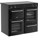 Belling Farmhouse FH100EIBK 100cm Electric Induction Range Cooker-Black*contact store for price*
