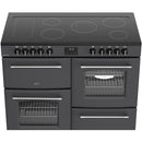 Belling RCA Farmhouse FH110E ANT 110cm Electric Ceramic Range Cooker-Anthracite [