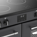 Belling RCA Farmhouse FH110E ANT 110cm Electric Ceramic Range Cooker-Anthracite [
