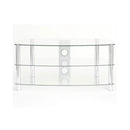 TTAP Vantage 1050mm TV stand - Clear Glass [TVs up to 50'']