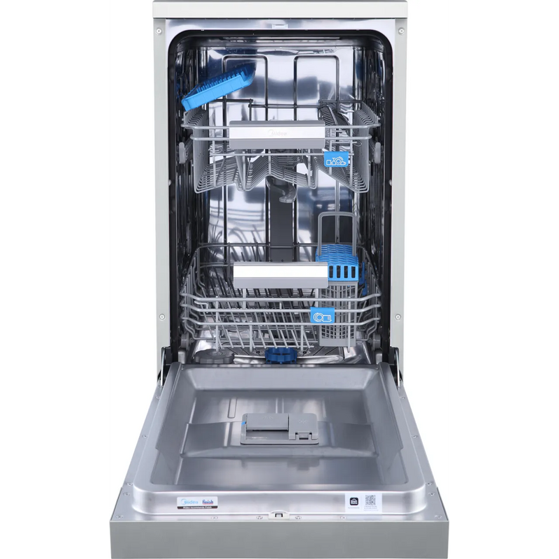 Midea MDWEF1034CS Slimline 10 Place Dishwasher 45cm – Silver*contact store for price*