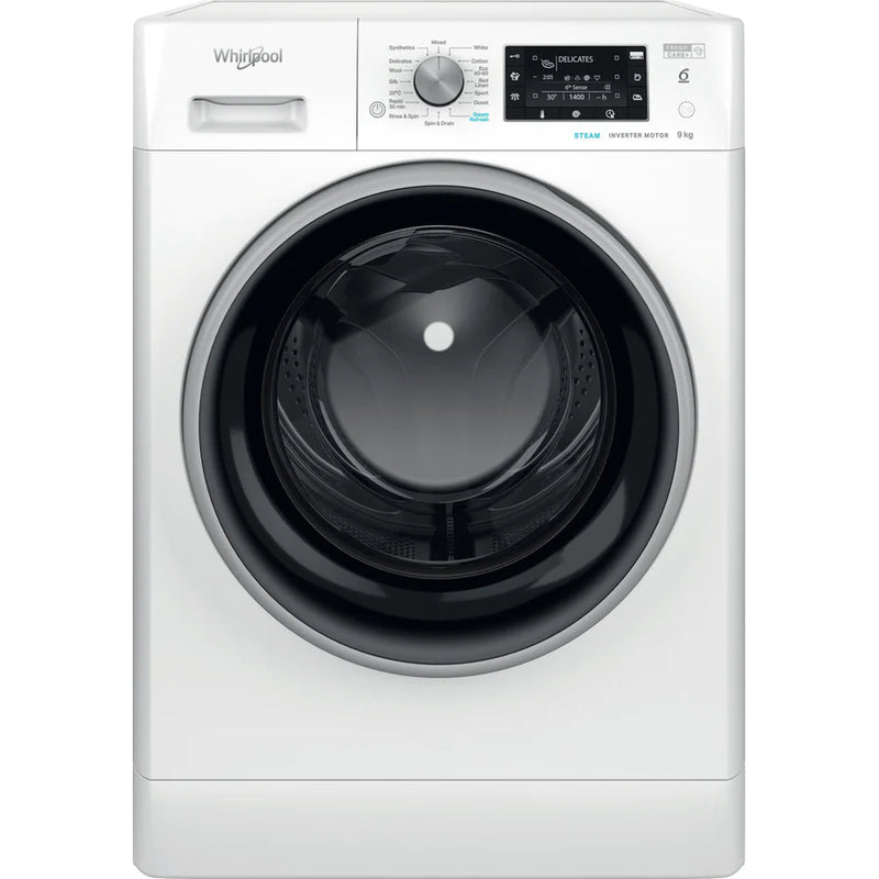 Whirlpool FFD8469BSVUK 8kg 1400 Spin Washing Machine - Steam Hygiene