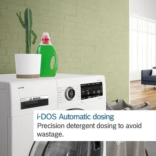 Bosch WGH254A0GB Series 6 iDos 10kg 1400rpm Washing Machine [Free 5-year parts & labour guarantee]