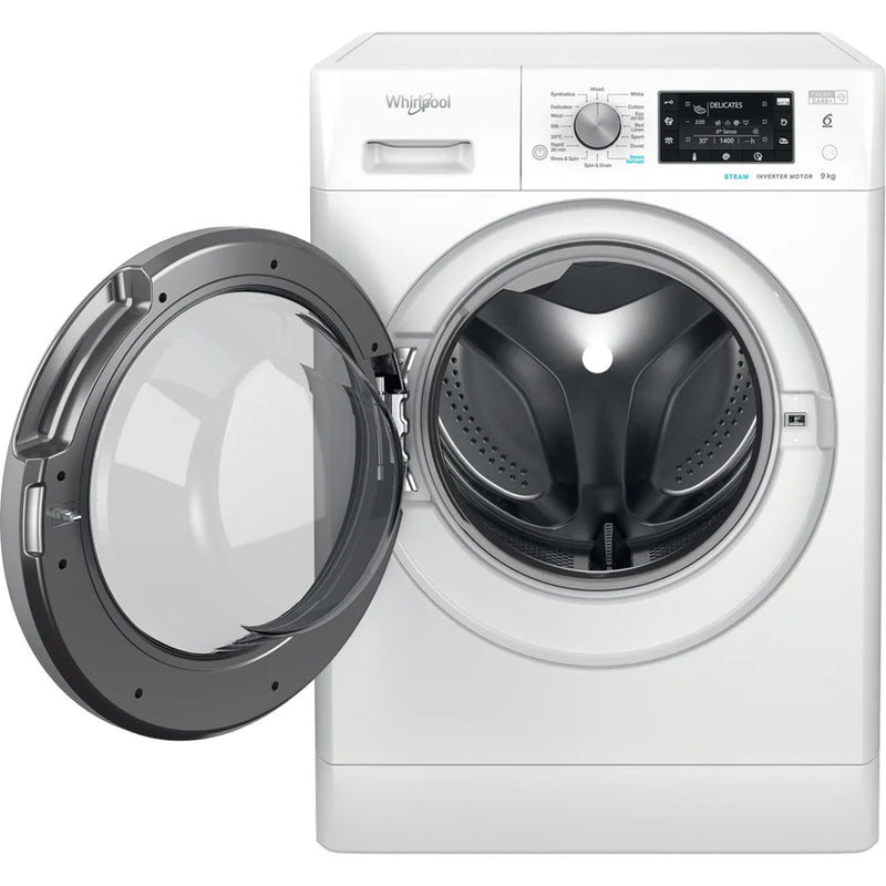 Whirlpool FFD8469BSVUK 8kg 1400 Spin Washing Machine - Steam Hygiene