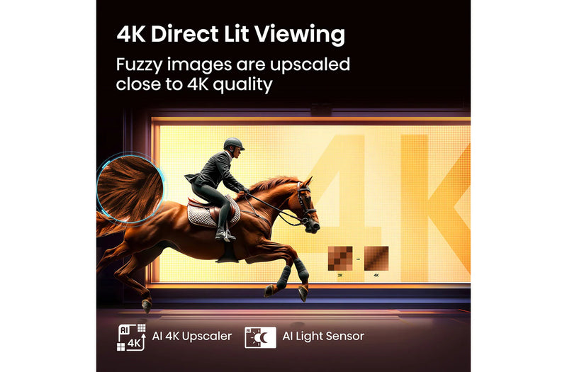 HISENSE 65A6QTUK 65" LED 4K HDR Smart TV with Freely*contact store for price*