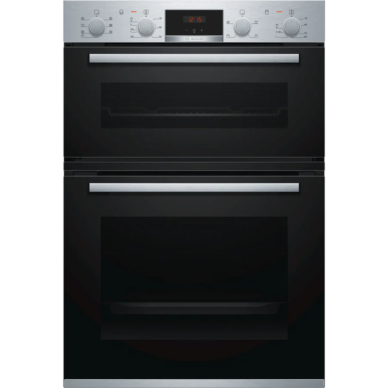 Bosch MBS533BS0B Serie 4 Built-In Multifunction Double Oven In Stainless Steel