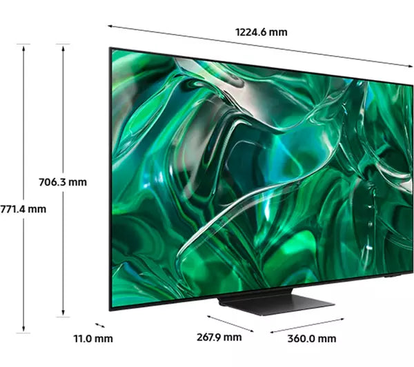 SAMSUNG QE55S95CATXXU 55" Smart 4K Ultra HD HDR OLED TV with Bixby & Alexa