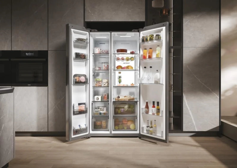 Haier HSW79F18ANMM Series 7 American style fridge freezer - A Rated*contact store for price*