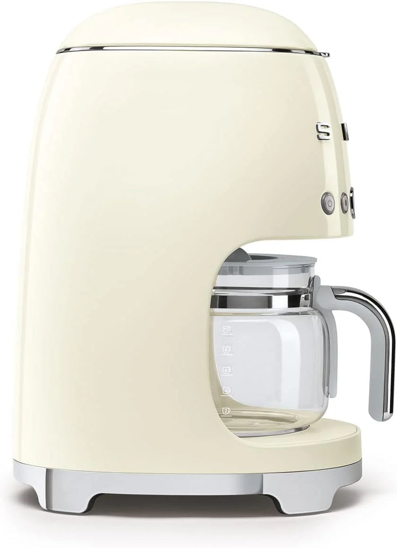Smeg DCF02CRUK Drip filter coffee machine - Cream