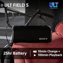 SONY SRSULT50B ULT Field 5 Wireless Portable Speaker - Black