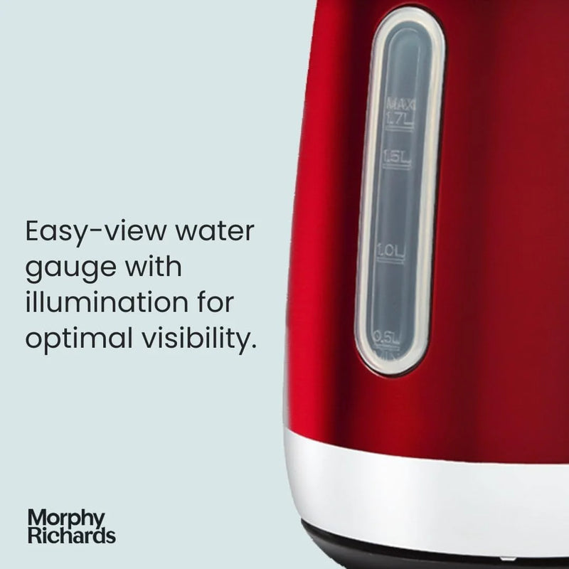 Morph Richards 102785 Equip Jug Kettle - Red
