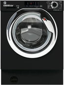 Hoover HBDS485D1ACBE80 Integrated 8kg Wash 5kg Dry Washer Dryer 1400 Spin - Black