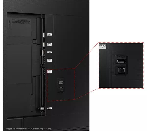 SAMSUNG UE43CU8000KXXU 43" Smart 4K Ultra HD HDR LED TV with Bixby & Alexa [5 Year Guarantee]