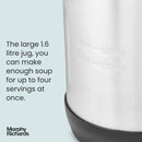 Morphy Richards 501022 1.6 litre Stainless steel Soup maker