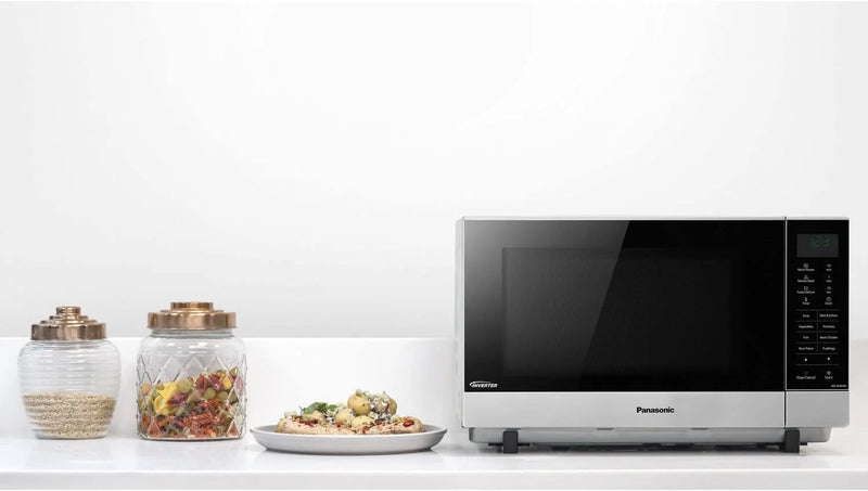 Panasonic NN-SF464MBPQ Flatbed Freestanding Microwave, Silver*contact store for price*