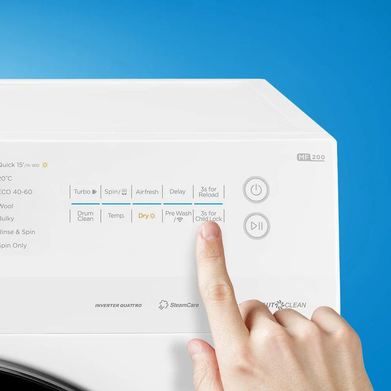 Midea MF20ED80WB 8kg/6kg Washer dryer - White*contact store for price*