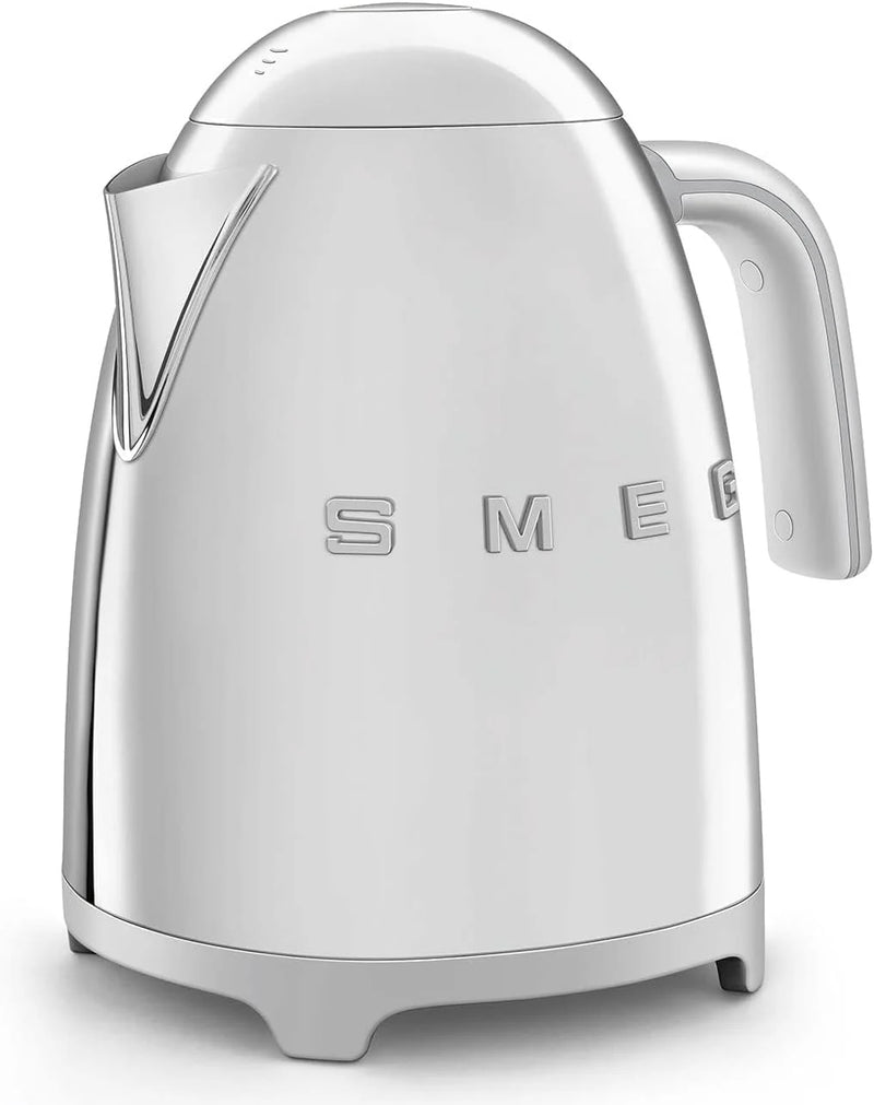 Smeg KLF03SSUK 50's style retro kettle - Stainless Steel
