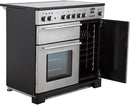 Rangemaster TOLP90EISS/C Toledo Plus 90cm Electric Induction Range Cooker - Stainless Steel