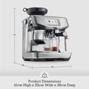 Sage SES882SST4GUK1 Barista Touch™ Impress with Cold brew - Sea Salt