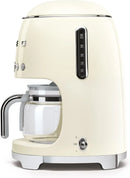 Smeg DCF02CRUK Drip filter coffee machine - Cream