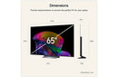 LG OLED65C66LB 65'' C6 4K UHD HDR Smart OLED TV *EXTRA 10% OFF MARKED PRICE*