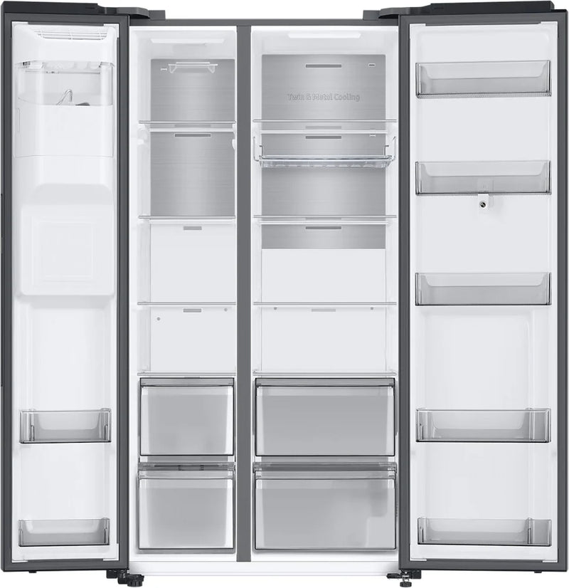 Samsung RS6HA8891B1 Family Hub Plumbed American Style Fridge Freezer*contact store for price*