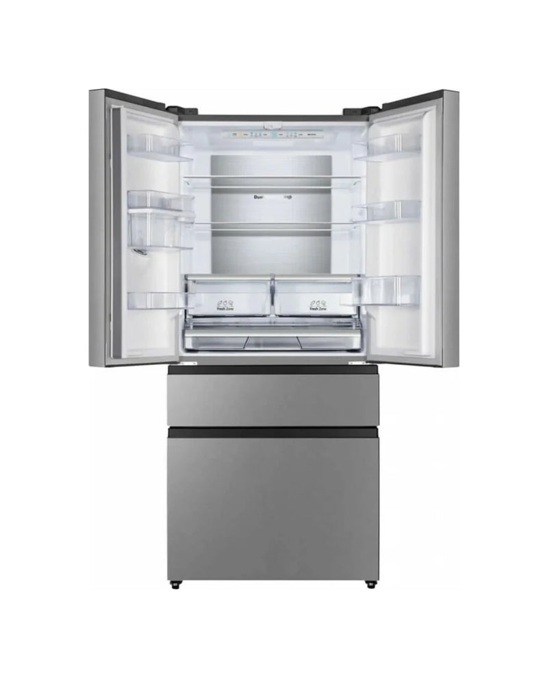 Hisense RF540N4WIE PureFlat Fridge Freezer - Stainless Steel