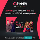 Hisense 55E6QTUK 55'' 4K UHD HDR LED TV with Freely*contact store for price*