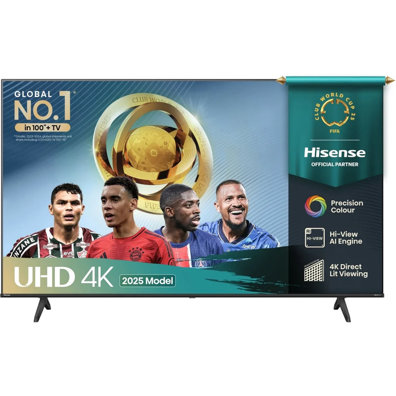 Hisense 55E6QTUK 55'' 4K UHD HDR LED TV with Freely*contact store for price*