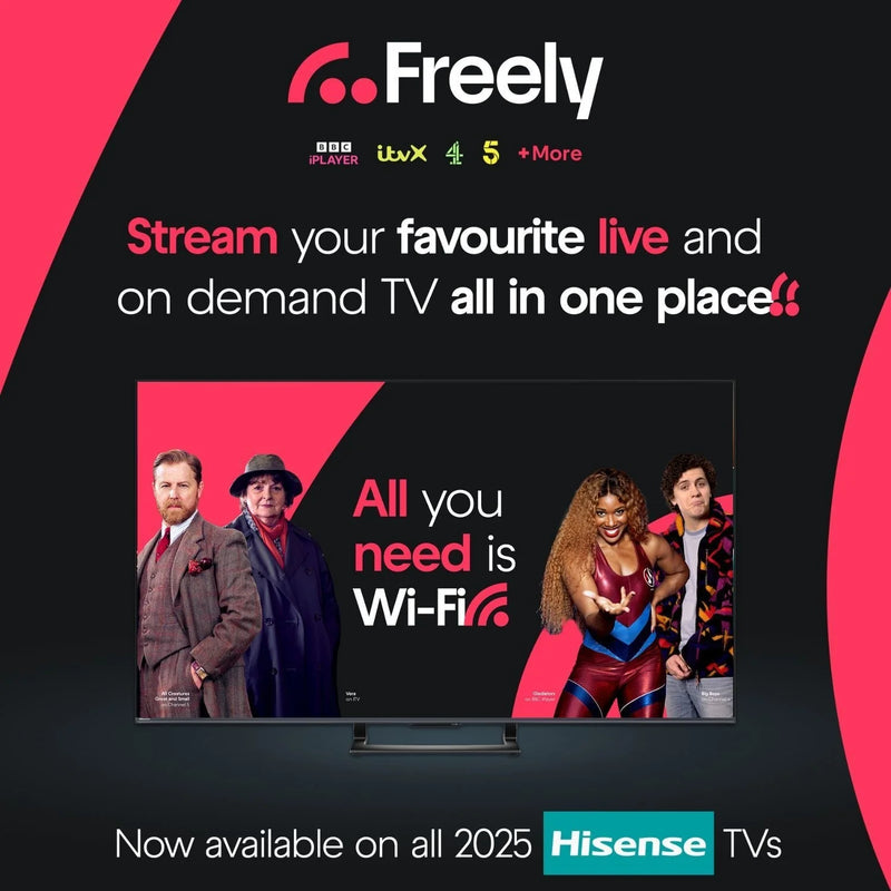 Hisense 55E78QTUK 55" QLED 4K Smart TV with Freely*contact store for price*