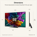 LG 55QNED87B6A 55'' QNED Mini LED 4K UHD HDR Smart TV